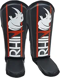 Caneleira Protetor De Canela Muaythai Kickboxing - Rhino By Spank