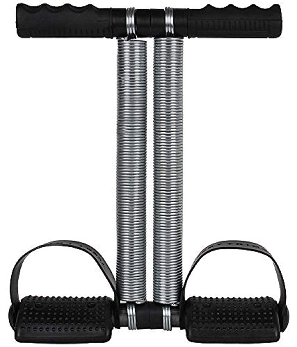 Healthcare Double Spring Tummy Trimmer | Abs Exerciser | Fat Buster | Waist Trimmer | Bicep & Shoulder Exerciser | Multipurpose Fitness Equipment for Men Black (B0BPSDXNT8) Amazon Price History, Amazon Price Tracker