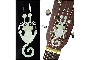 Jamow Inlay Guitar Sticker for Acoustic, Electric and Bass: Stunning Ripping Slipping...