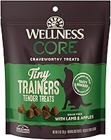 Vista 13 de Wellness CORE - Golosinas para cachorros, naturales, golosinas de entrenamiento, sin granos, carne de res Brainiac y pavo (bolsa de 6 onzas)