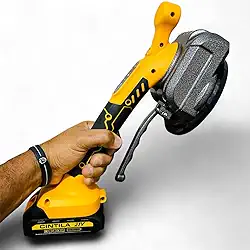 Máquina Vibratória de Assentar Piso Profissional com Ventosa 5 Níveis de Vibração, 100kg de Suporte e Acessórios de Segurança