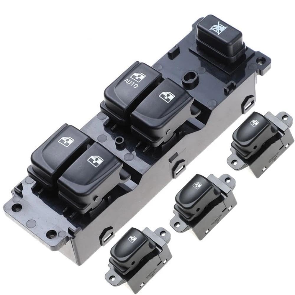 Bouton de régulateur de vitre électrique réactif pour commande de lève-verre Hyundai - 8