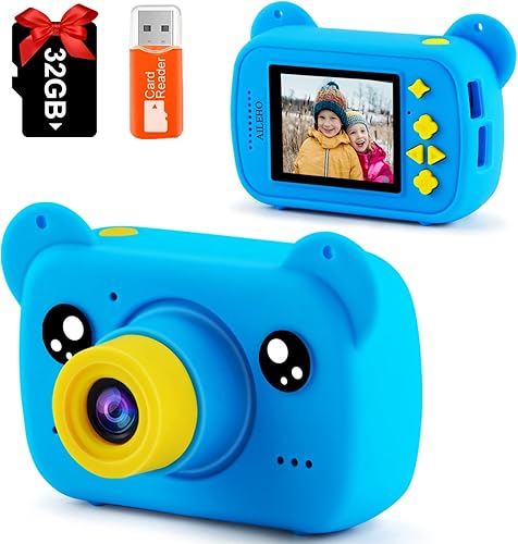 AILEHO Cámara digital para niños, cámara digital para niños, cámara de video para niños, pantalla de 2 pulgadas, cámara digital para niños,