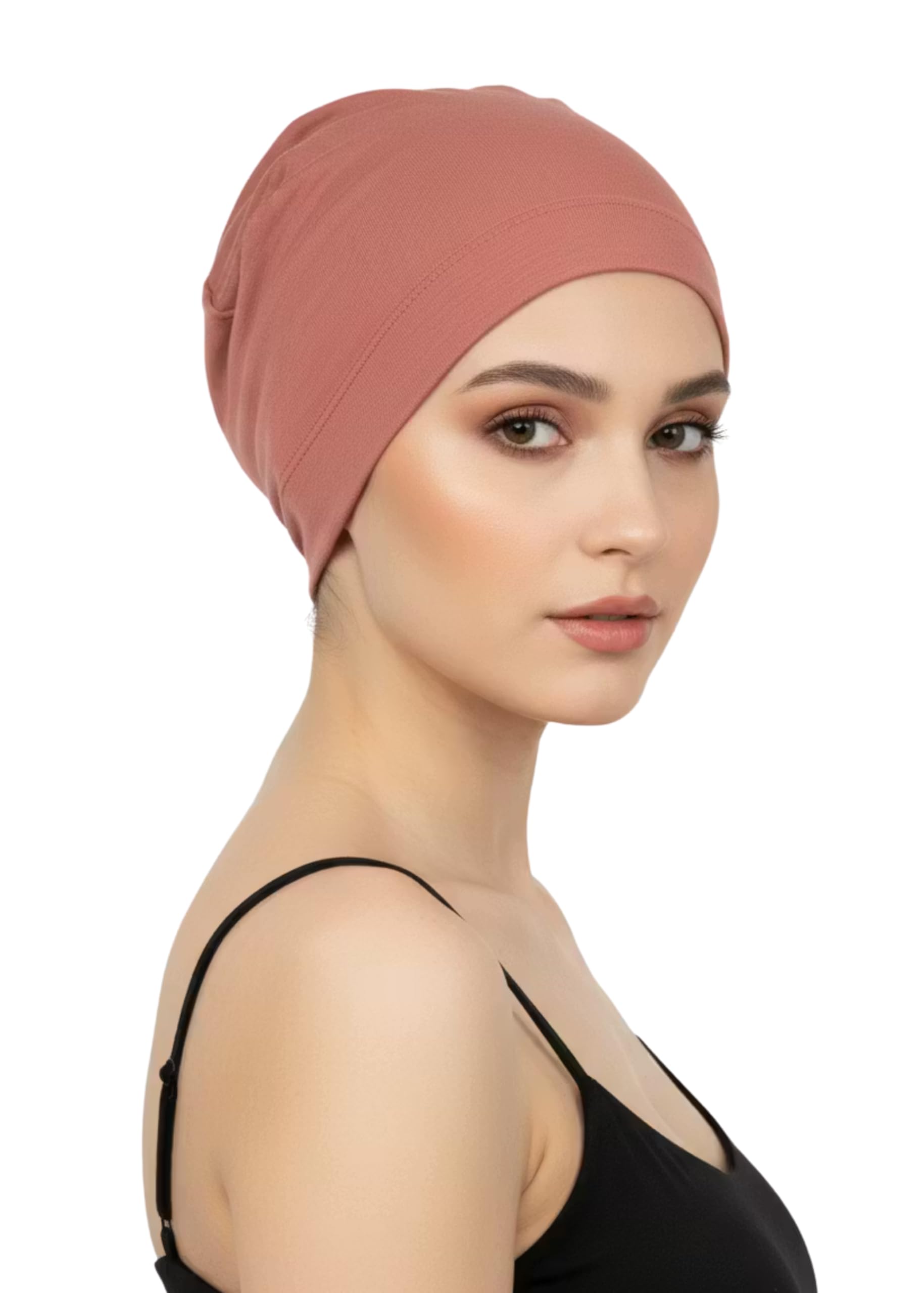 Deresina Copricapo Chemioterapico in Bambu per Donne e Uomini – Berretto Ultra Morbido e Traspirante per Alopecia e Perdita di Capelli, Giorno e Notte, Alternativa alla Parrucca