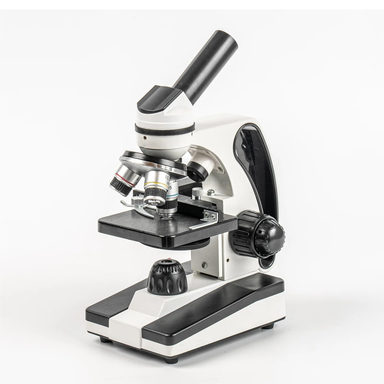 Mikroskop cyfrowy, Mikroskop dla dorosłych dzieci 40X-2000X Monokularowy mikroskop złożony do szkolnego laboratorium domowego nauczania z mikroskopowymi szkiełkami