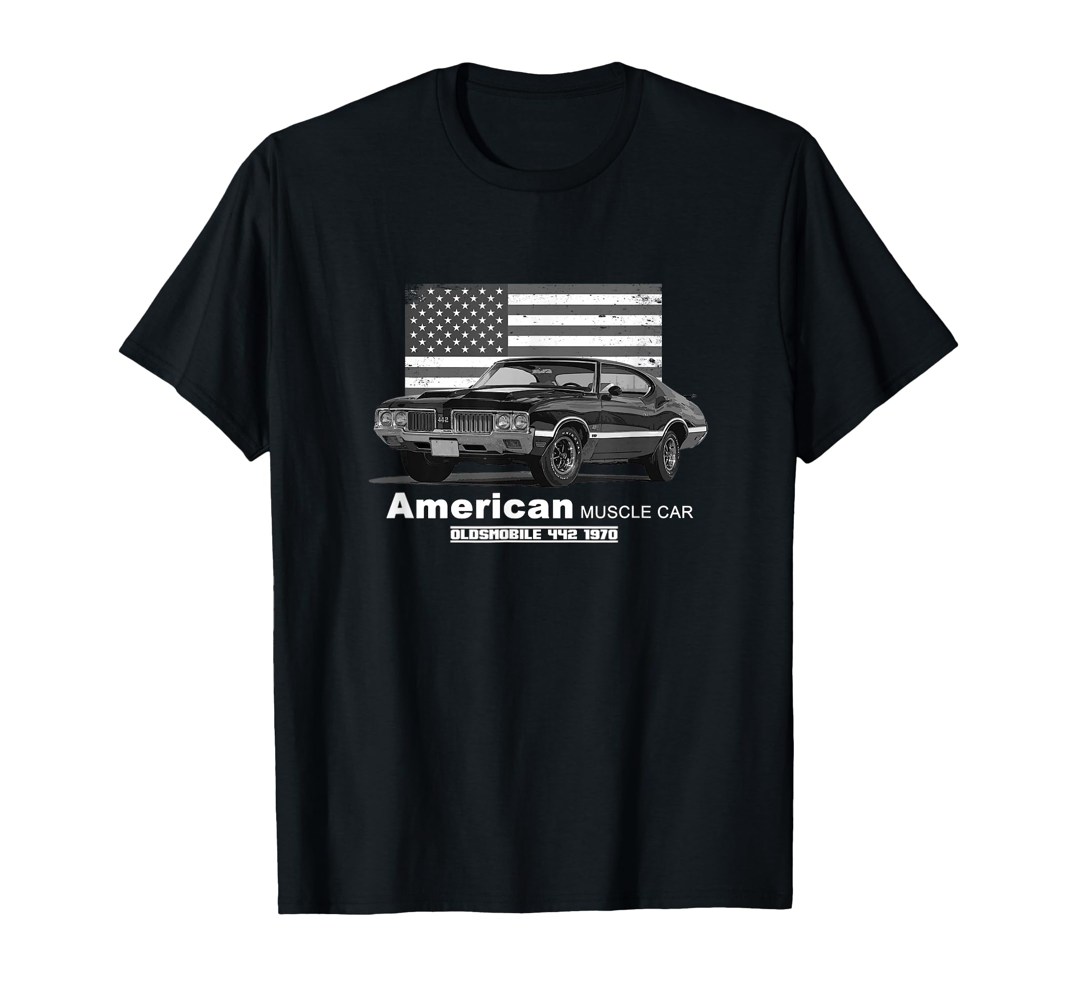 Oldsmobile 442 American Muscle Car 60s 70s Old is Gold T-Shirt