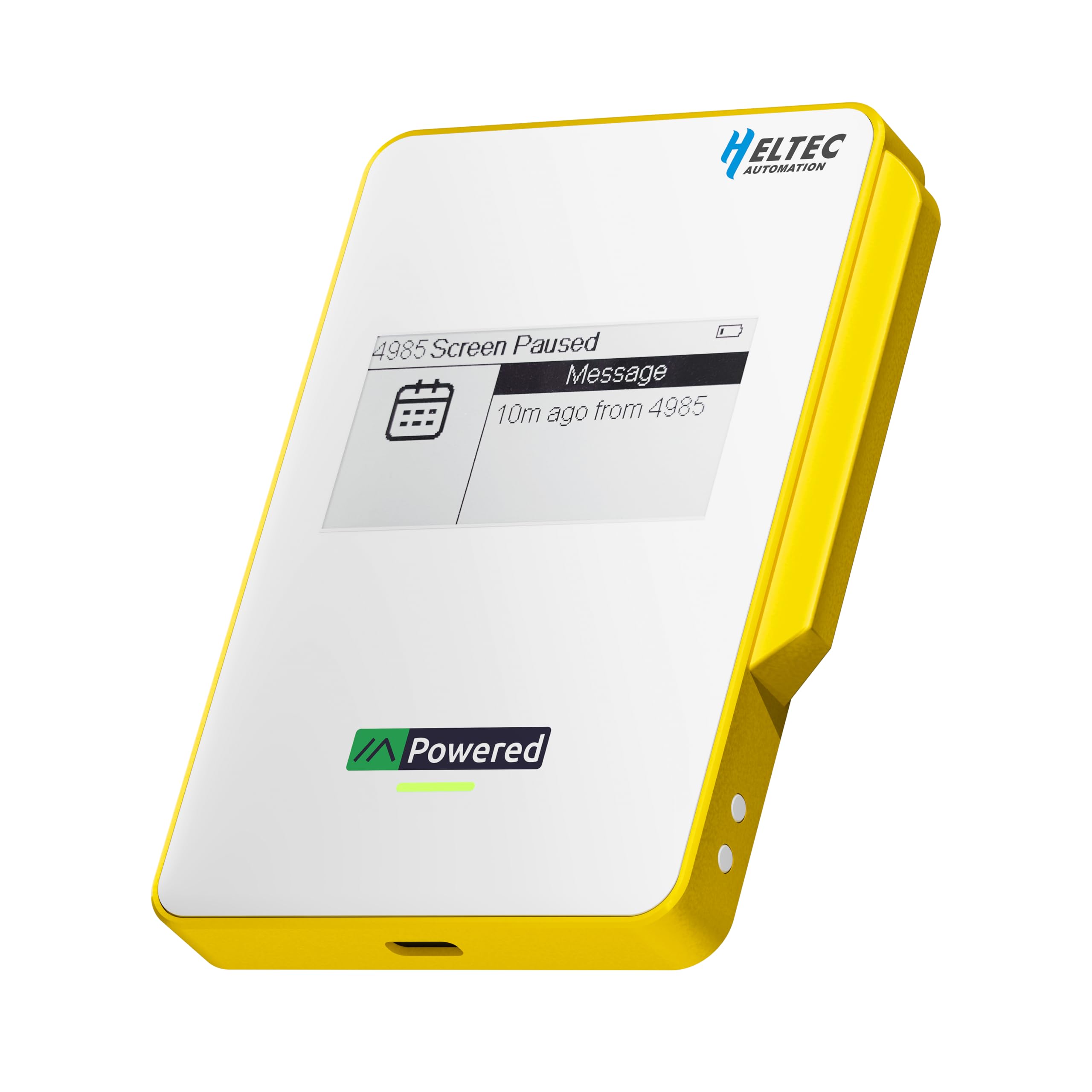 Heltec Meshtastic & LoRa Kompatybilny Magnetyczny Bank Energii z chipami nRF52840 i SX1262, Wyświetlacz E-Ink, Ładowanie bezprzewodowe 5000mAh dla sytuacji awaryjnych na zewnątrz - MeshPocket Qi2