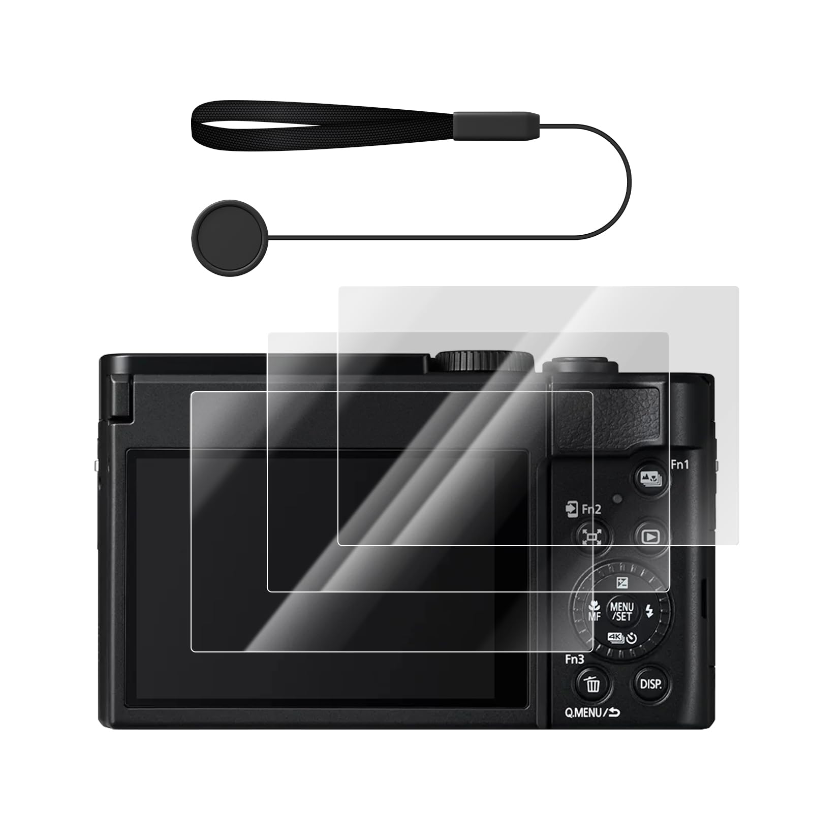 Protector De Pantalla De Cristal AirGlass Para Panasonic Lumix DC-G9 II - Dureza 9H, Antiarañazos Y Antihuellas