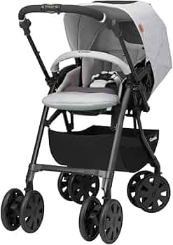 コンビホワイトレーベル クロスゴー ベビーカー　エッグショック　ガーデニアグレー Amazon.co.jp: コンビ ホワイトレーベル クロスゴー 4キャス エッグ