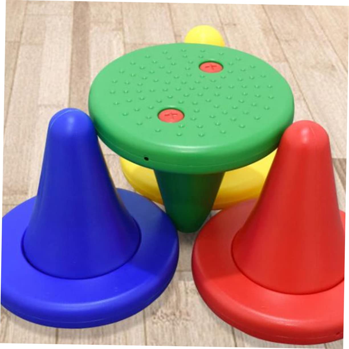 FELTECHELECTR Flexible Seating Stool Kids Chairs Children's Balance Training Single Foot Stool Fun Toy for Elementary School