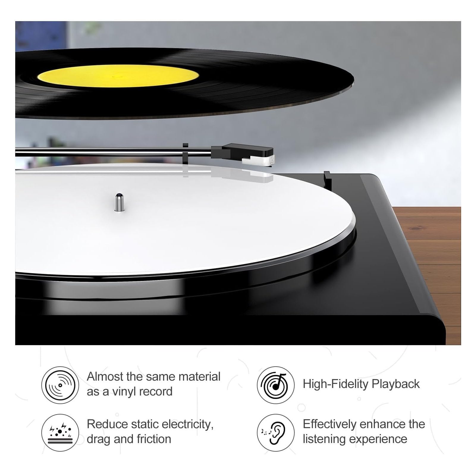 Acrylic Turntable Mat - Image 3
