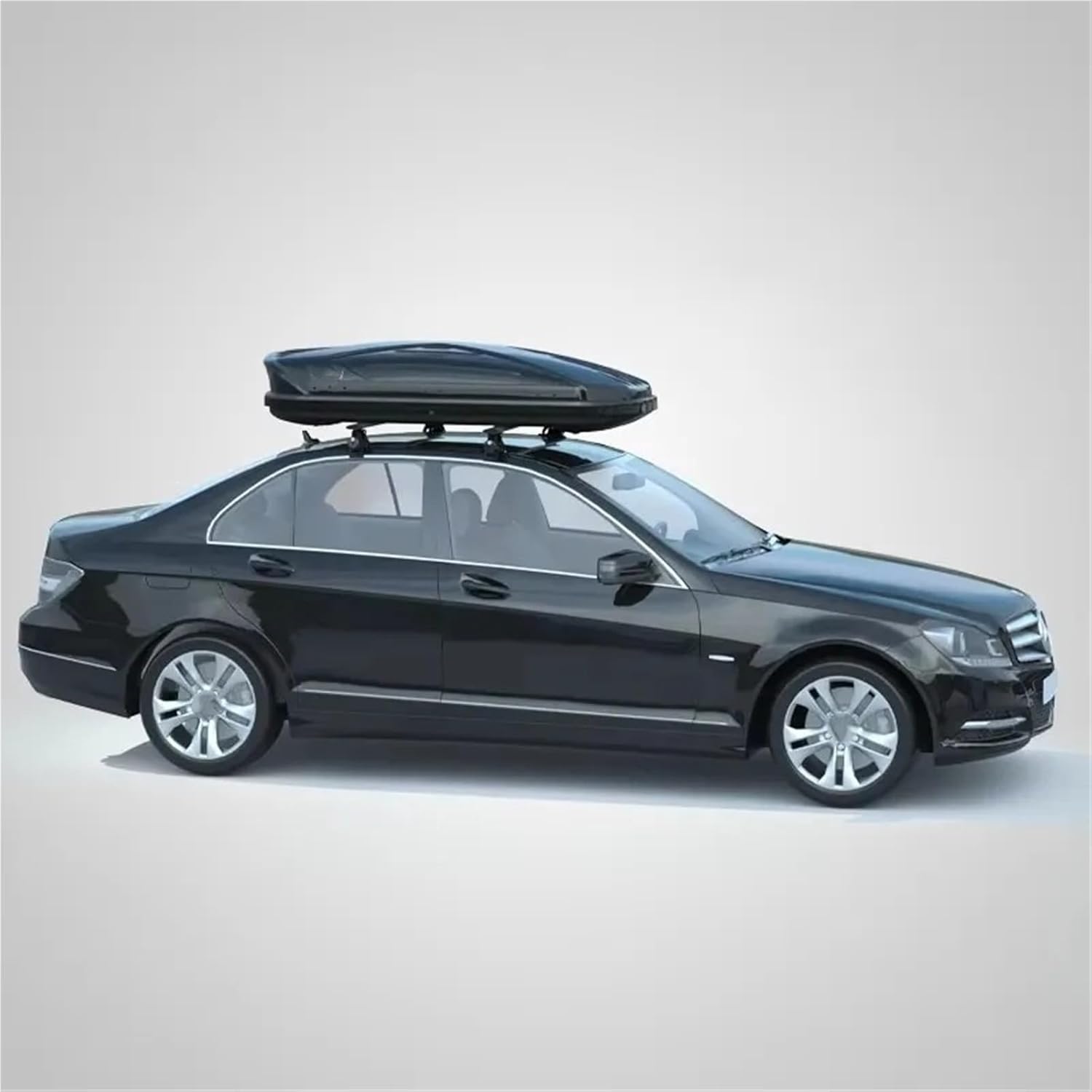 Drought Heat Resistant Vehicle Roof Box 880L Car Carrier Many Models Suitable Dedicated Crossbar Roof-Mounted Luggage(Gray)