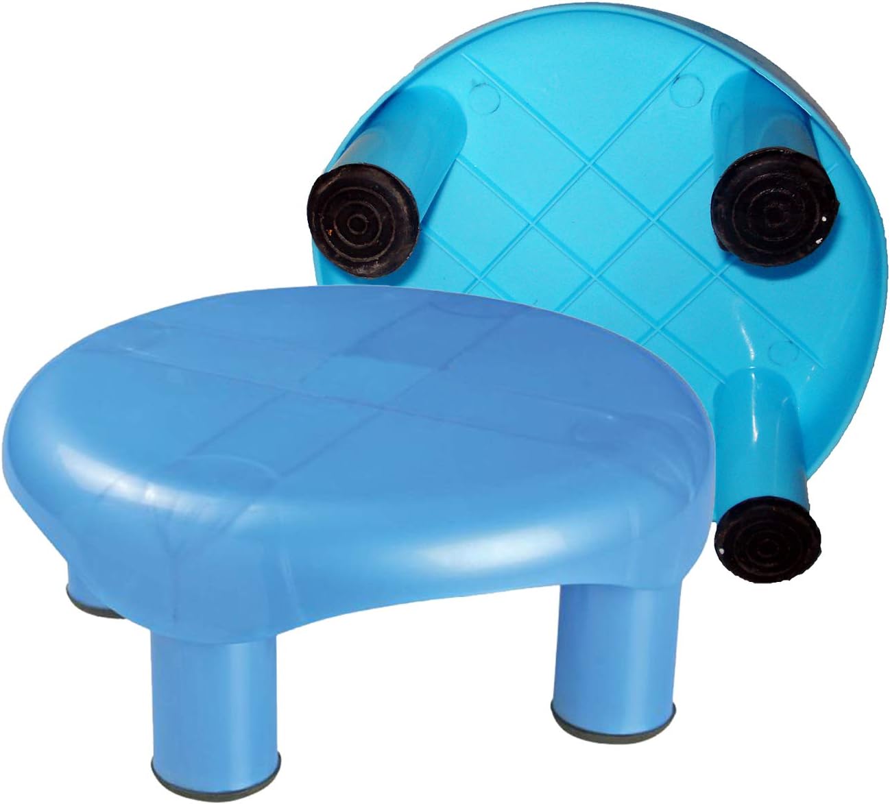 Kuber Industries 2 Piece Plastic Bathroom Stool Set (CTKTC62)
