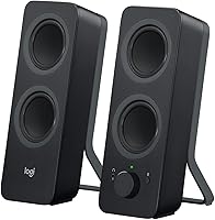 Logitech Z207 Bluetooth 2.0 Stereo Computer Speakers - Rich Sound, Easy-Switch Multi-Device Connectivity, 10W Peak Power