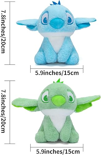 Miniatura 4 de NanWind Animales de peluche y juguetes de peluche, pequeño animal de peluche cosido de felpa de 8 pulgadas, muñeca suave de 7.9 in, juguetes de