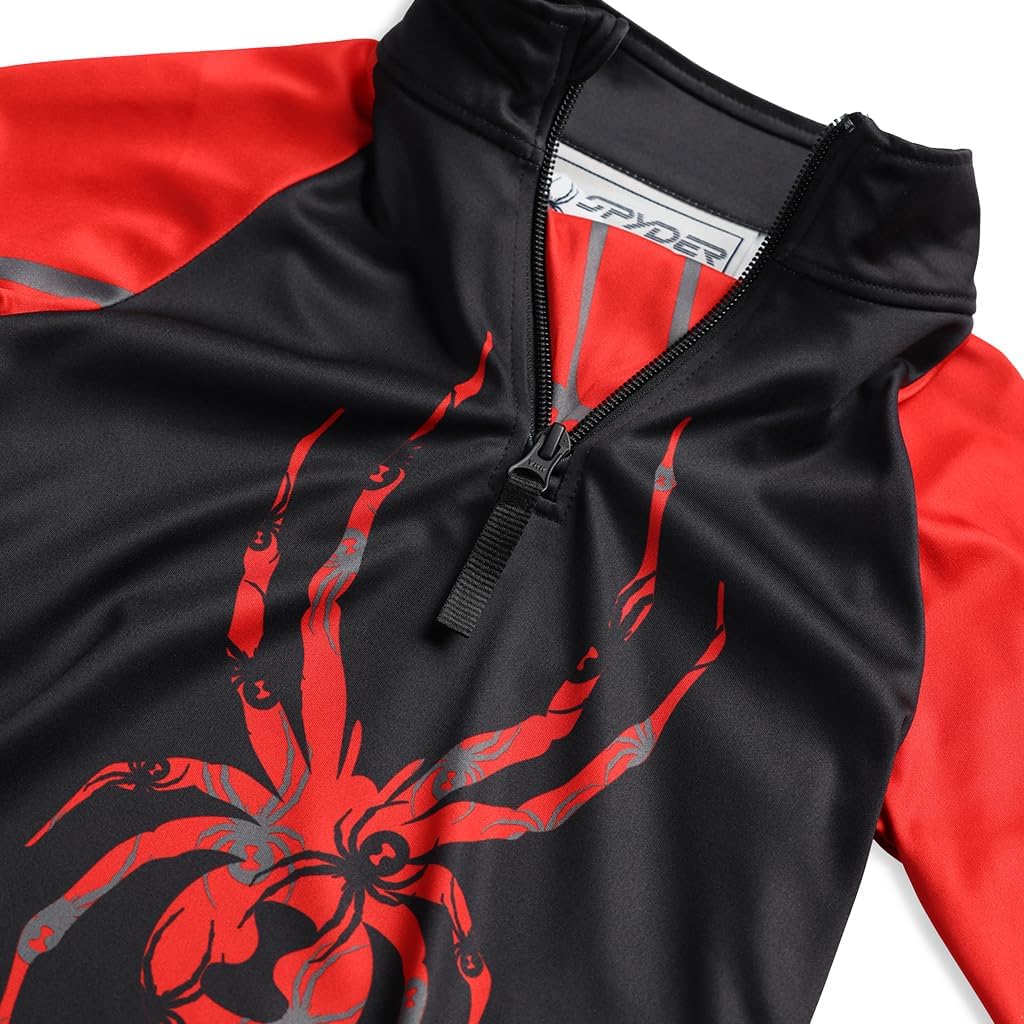 Spyder Boys Bug Half Zip T-Neck