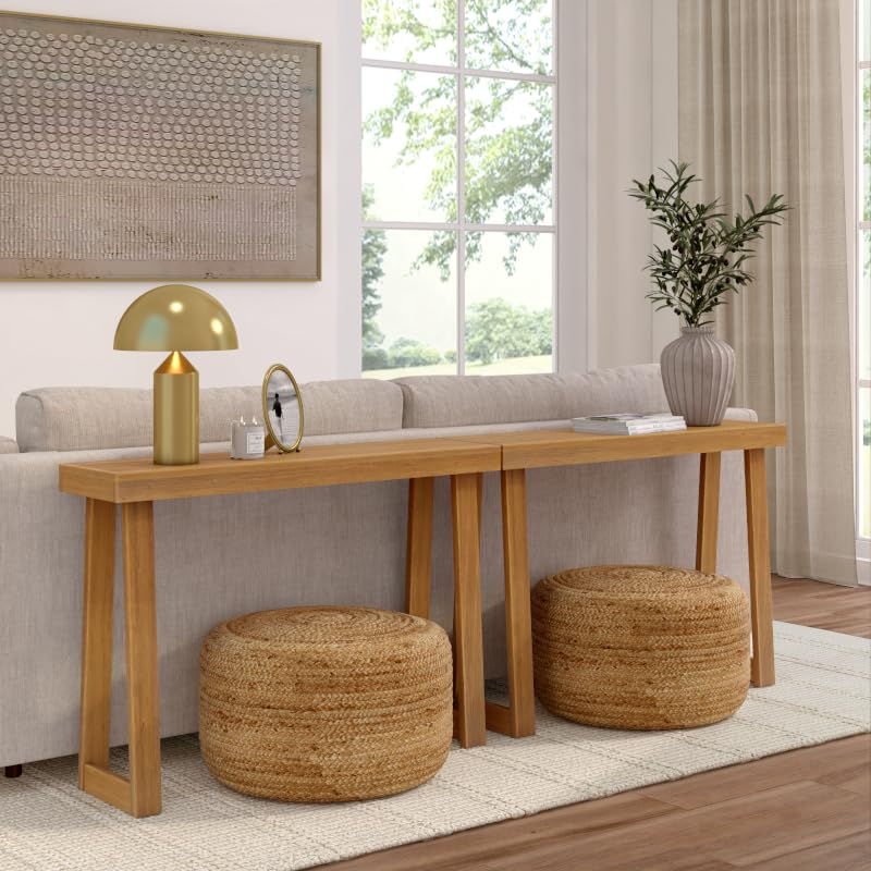 Amazon.com: Plank+Beam Classic Console Table, 46 Inch, Pecan | Non