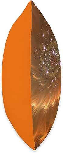 Miniatura 2 de Bee Kind and Compassionate Estampado de plumas de fuego, naranja, oro, hombres, mujeres, regalo de cumpleaños, 18 x 18 pulgadas, multicolor