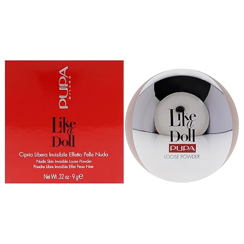 PUPA Milano Like A Doll Polvo suelto 002 Rosy Nude - Polvo suave para una tez suave y fotográfica - Enriquecido con extracto hidratante de semilla disponible en Yaxa Venezuela