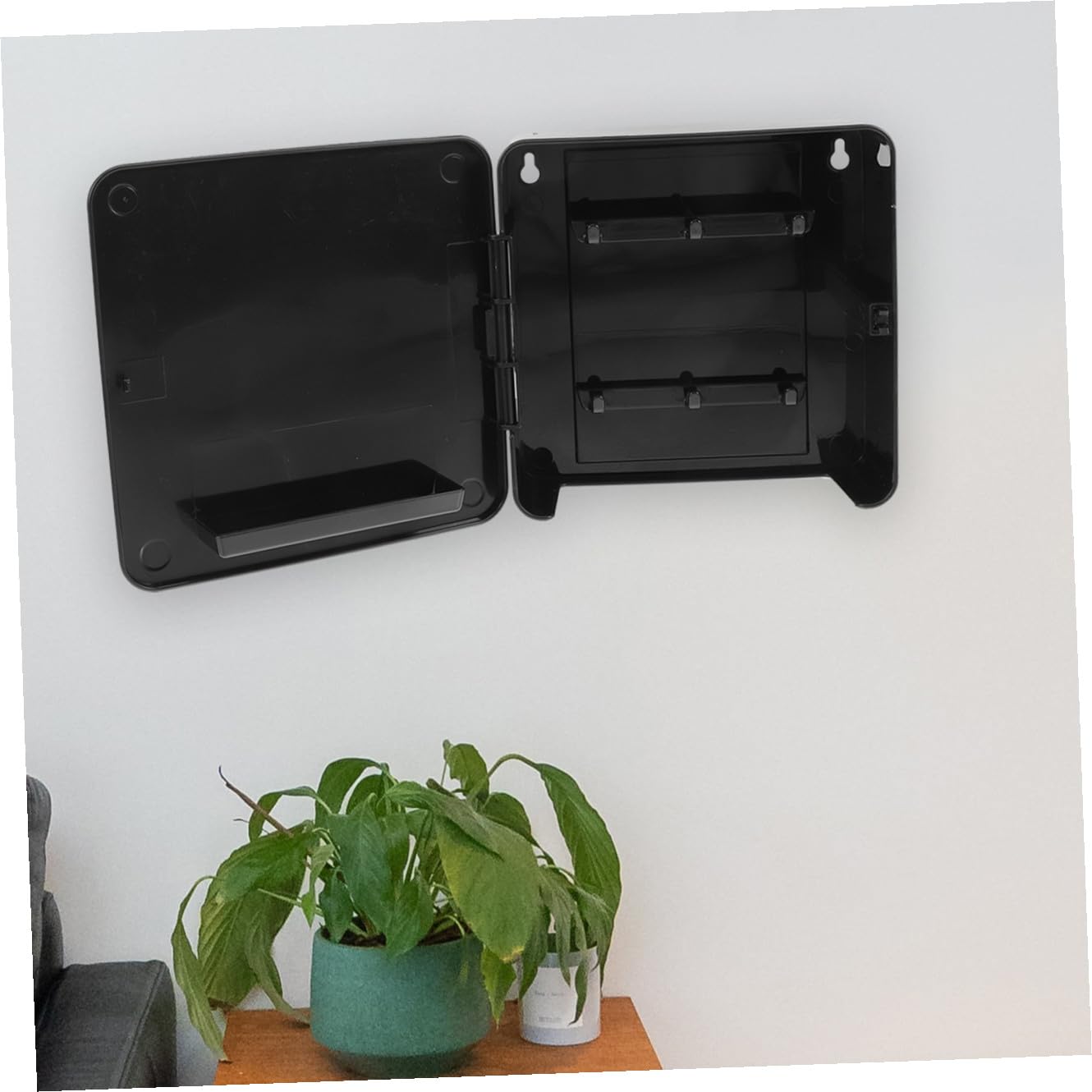GALPADA Portachiavi da Muro Magnetico in Plastica, Design Moderno, senza Installazione, per Ingresso e Negozio di Fiori