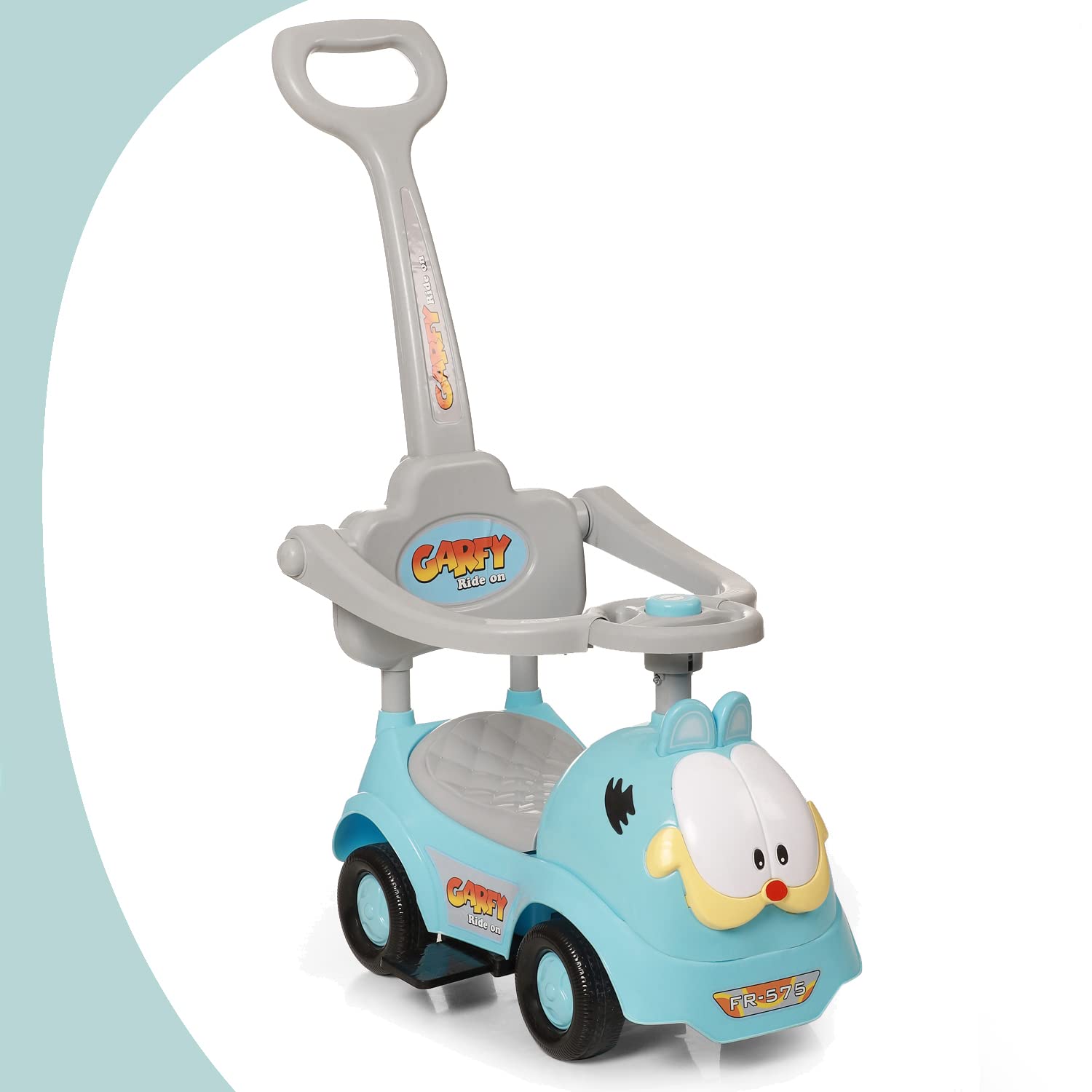 Fun Ride Ride On Push Car, GAFFY 3 in 1 Rider with Removable Parental Handle - Musical Push Car with Utility Storage Toy Box - Armrest Guardrails for Safety, Indoor/Outdoor Toy, Blue (B09Y1NCCNQ) Amazon Price History, Amazon Price Tracker