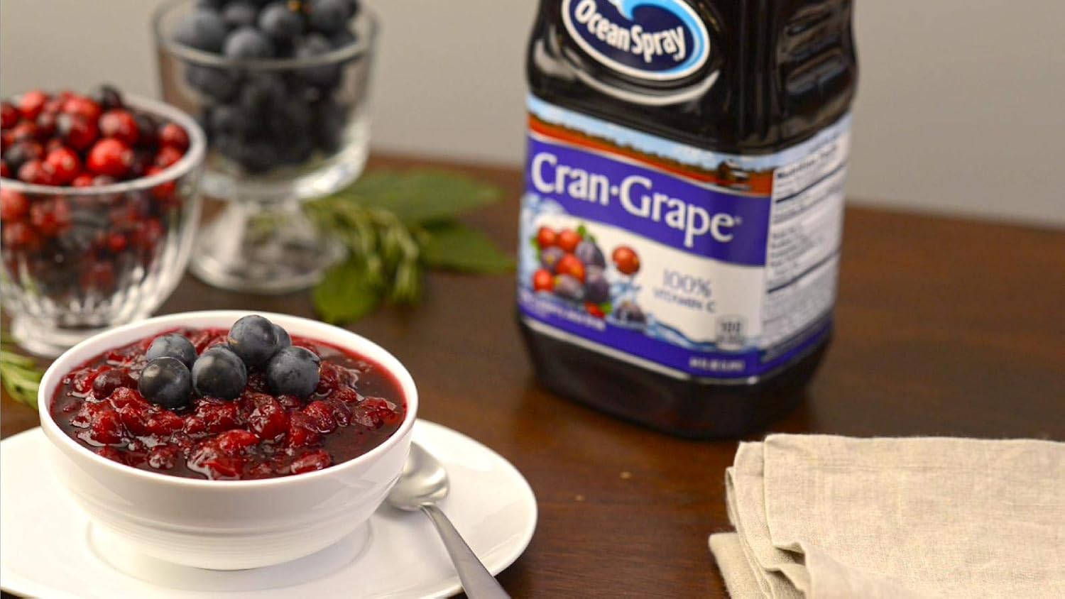 Ocean Spray Juice Drink, Cran-Grape, 3 Liter Bottle