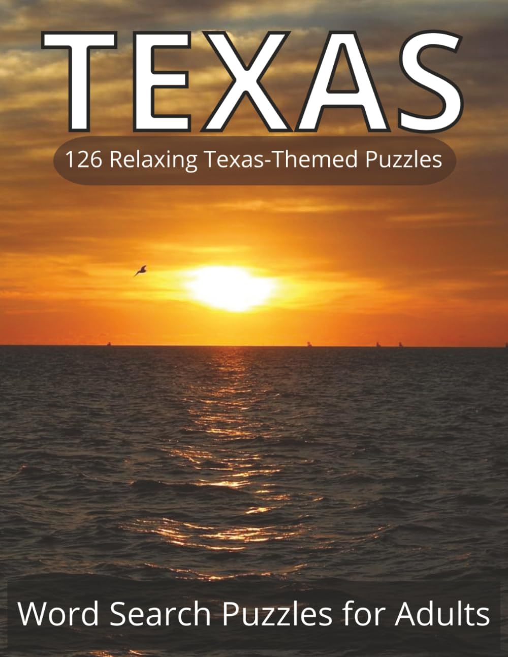 Texas Word Search Puzzles: Relaxing & Fun Brain Games for Adults
