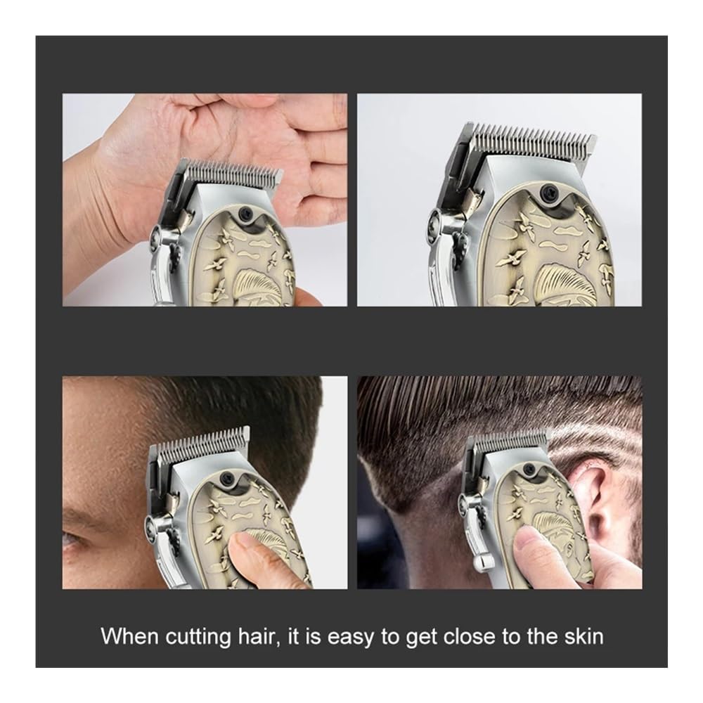 Razors - Cortadora de pelo profesional para hombre, recargable por USB, multifunción, multiuso, 10.000 rpm, afeitadora eléctrica de alta potencia