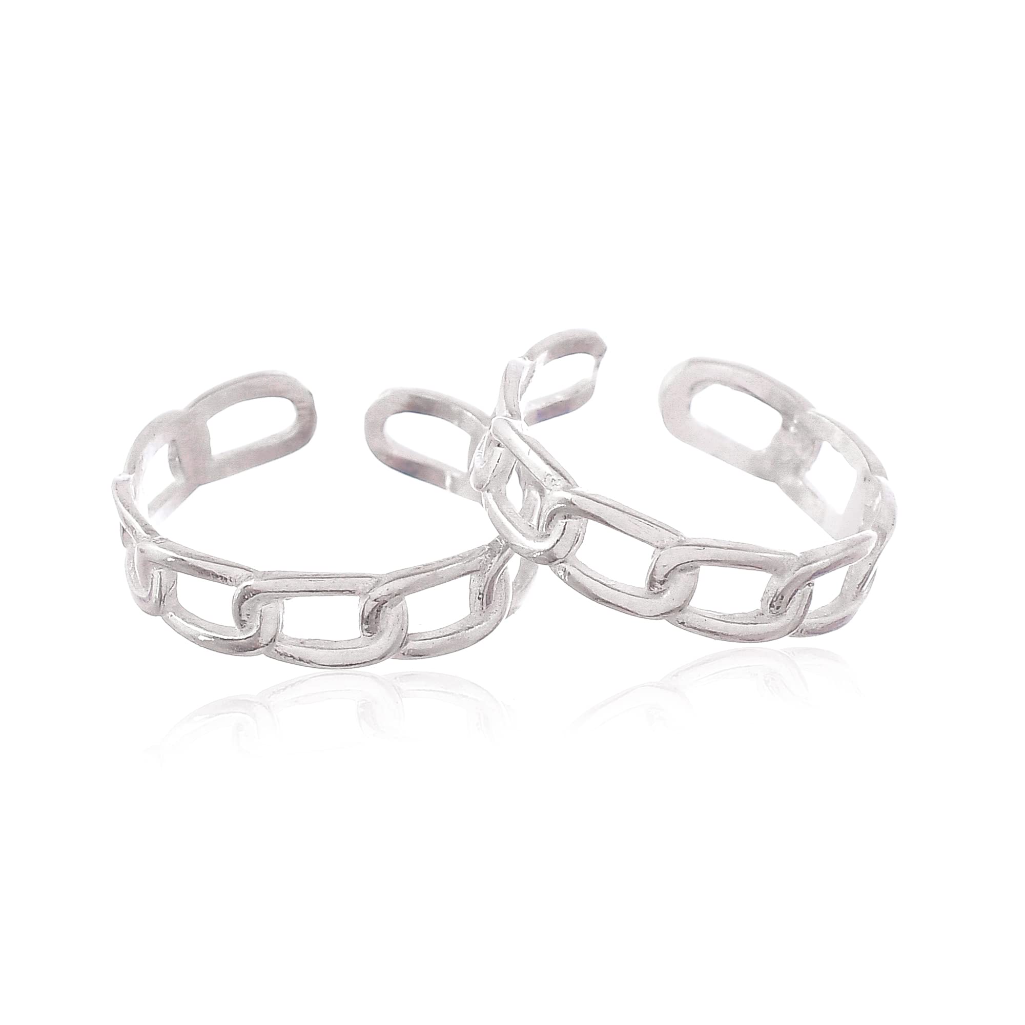 See full amazon price history chart for NEMICHAND JEWELS 925 Sterling Silver Figaro Toe Rings For Women (Free Size) NEMICHAND JEWELS 925 Sterling Silver Figaro Toe Rings For Women (Free Size) (B09JN36GSH) Amazon Price History, Amazon Price Tracker