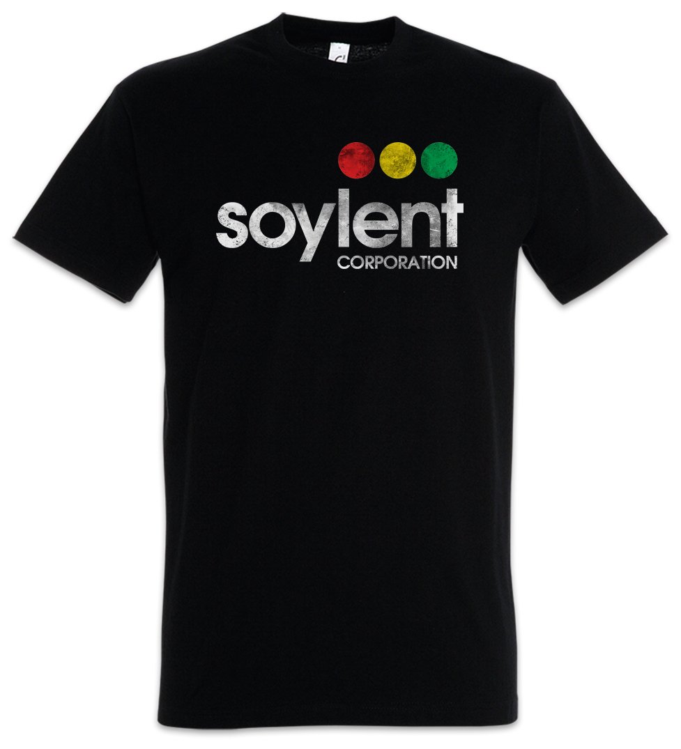 Urban Backwoods Soylent Corporation Men T-Shirt Black Size 2XL