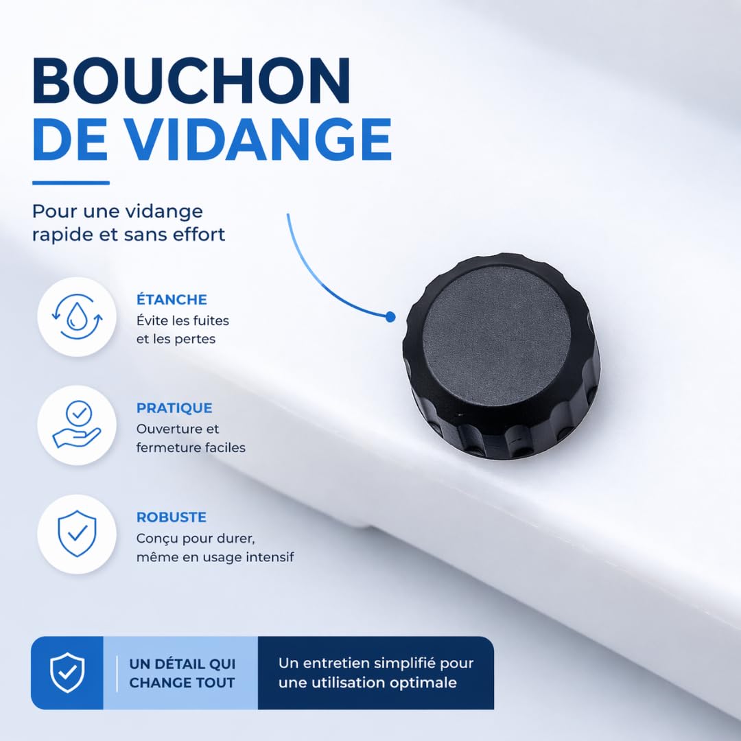 Pulvérisateur électrique Pro Sprayer OUTIWAX - 2 Batteries + Cloche de pulvérisation - Jet jusqu'à 10m à 13m - contenance 30L - 3 Buses Spray - Pulvérisateur électrique toiture Longue portée