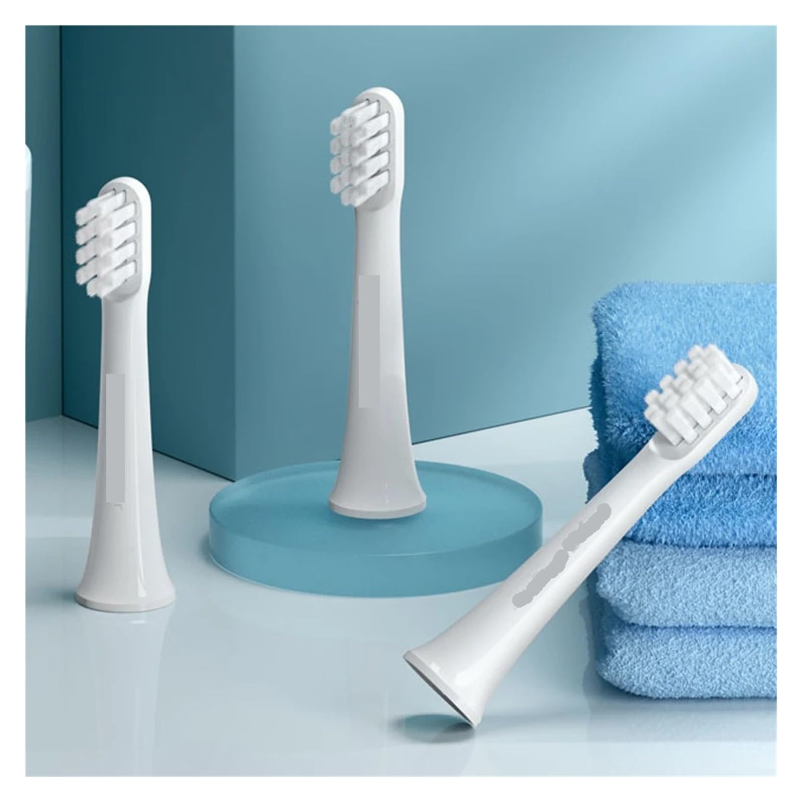 Cabezales de repuesto for cepillos de dientes, compatibles con Xiaomi, | Compatible con boquillas for cepillos de dientes eléctricos Mijia, T100(6pcs)