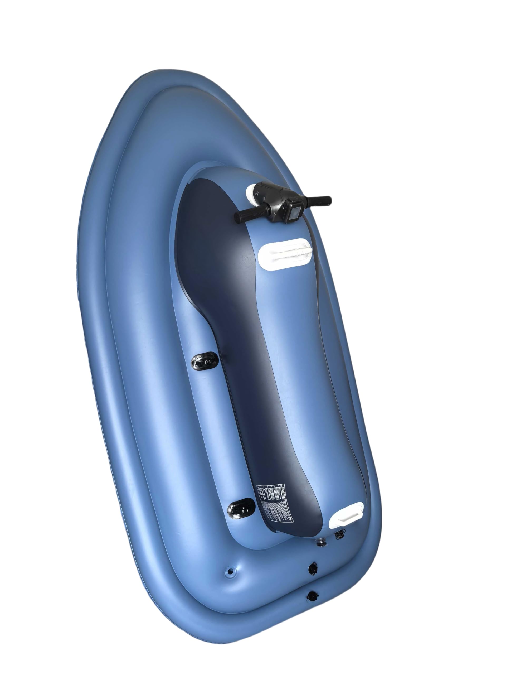 Bateau gonflable électrique avec moteur, batterie rechargeable, jet ski portable et moteur pour adultes et enfants, plongée, natation, kayak (batterie non amovible)