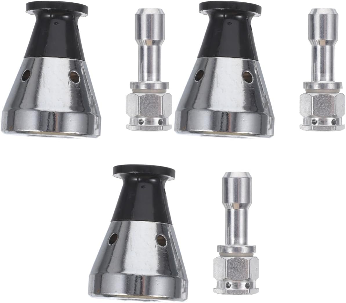 Cabilock 3sets Pressure Cooker Pressure Limiting Valve Replacement Jigger Valve Accessories for Safe Cooking Easy to Clean Install Compatible