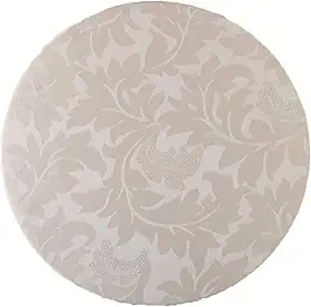 4 Capa Sousplat Supla Tecido Jacquard Palha 35cm Diâmetro