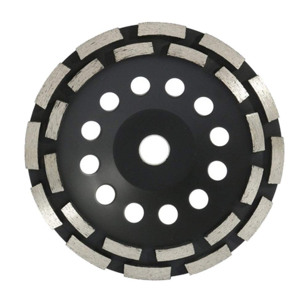 Tarcza Polerska, Diamentowa Tarcza Szlifierska Materiały Ścierne Narzędzia Do Betonu Ściernica Szlifierska Obróbka Metali Ściernice Do Cięcia Ściernice Kubkowe/a/180Mm Double Row