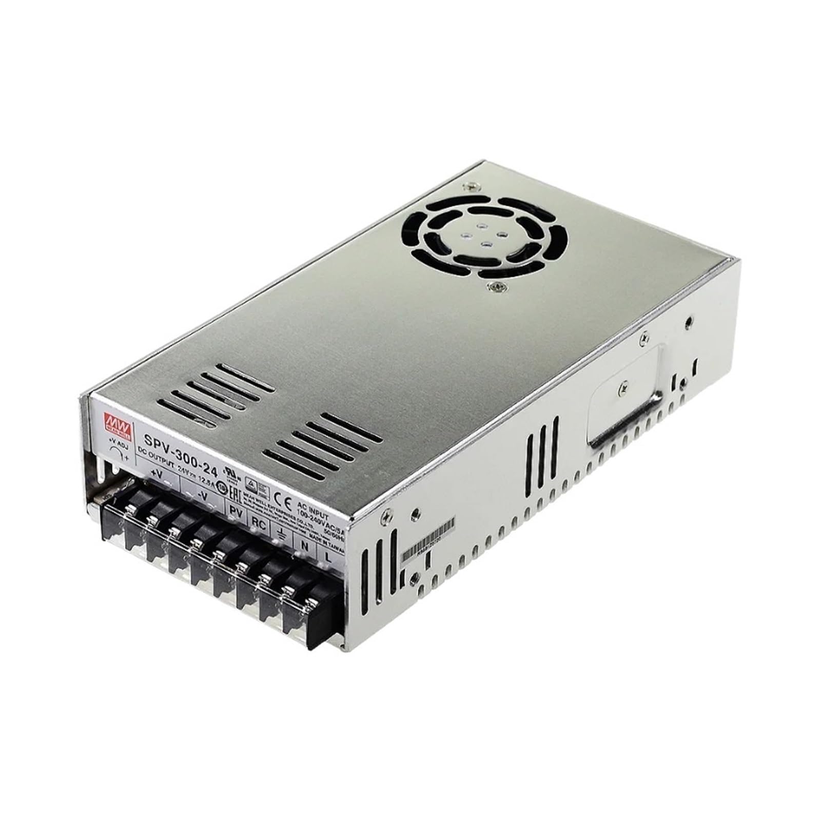 SPV-300-12 Bloc alimentation 300W à sortie unique et PFC pour armoire électrique