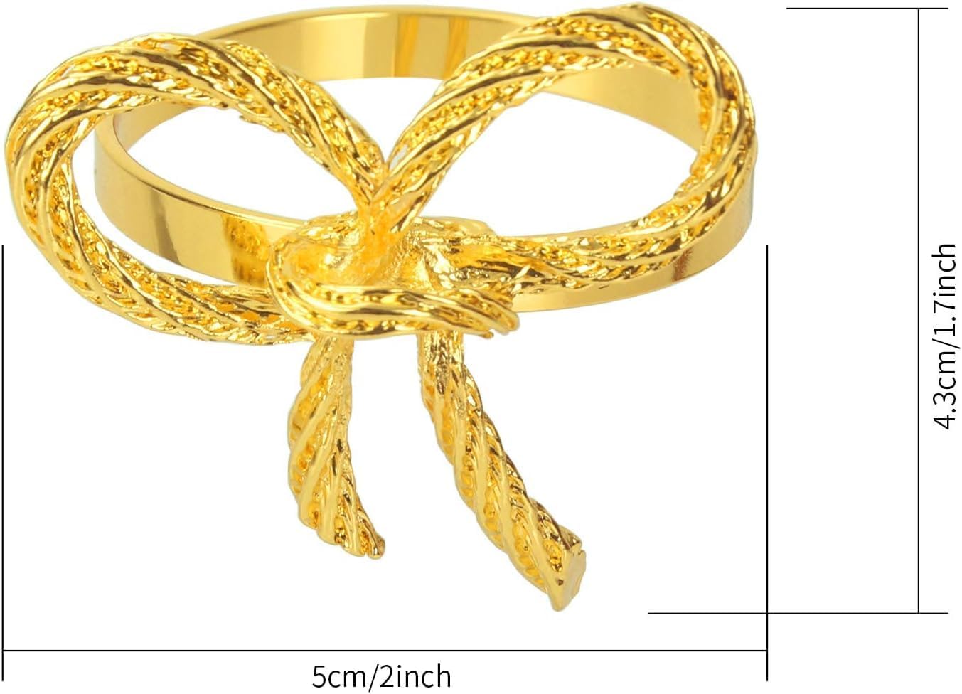 Pack of 50 Napkin Rings Alloy Hollow Out Flower Napkin Holder Dinning Table Napkin Ring for Dinner Parties Wedding Banquet Table Setting Family Gatherings Table Decor（Gold，50）