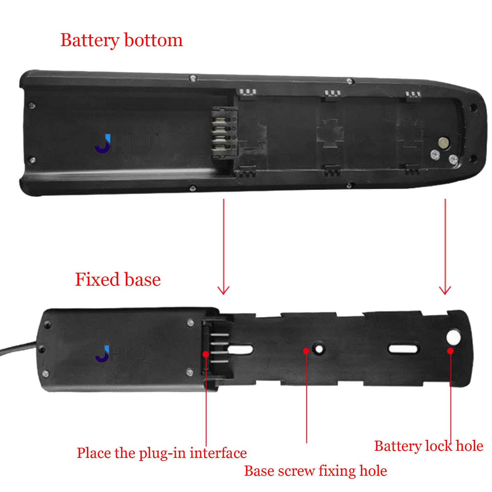 Akumulator litowy 36V 10Ah/12Ah/15Ah/20Ah Akumulator litowo-jonowy 48V 10Ah 12Ah 15Ah 20Ah do zestawów silnikowych 200W 350W 500W 750W 960W Akumulator do rury dolnej z ładowarką