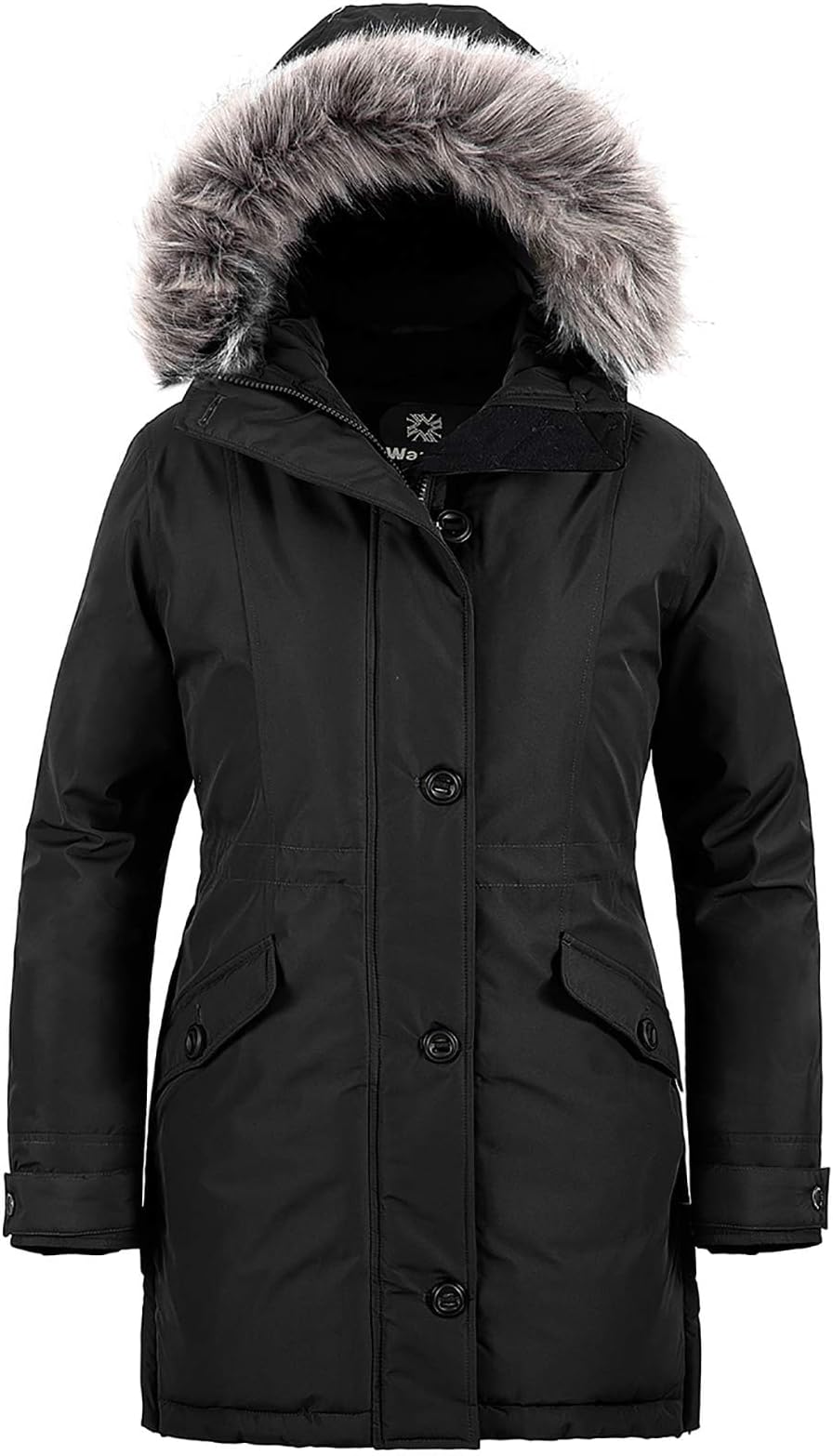wantdo womens Winter Insulated Puffer Jacket