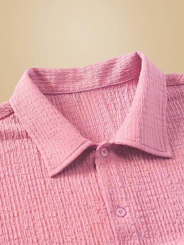 Image of Tee Projekt Textured Shirts for Men || Casual Shirt for Men || Comfortable and Stylish for Every Wardrobe