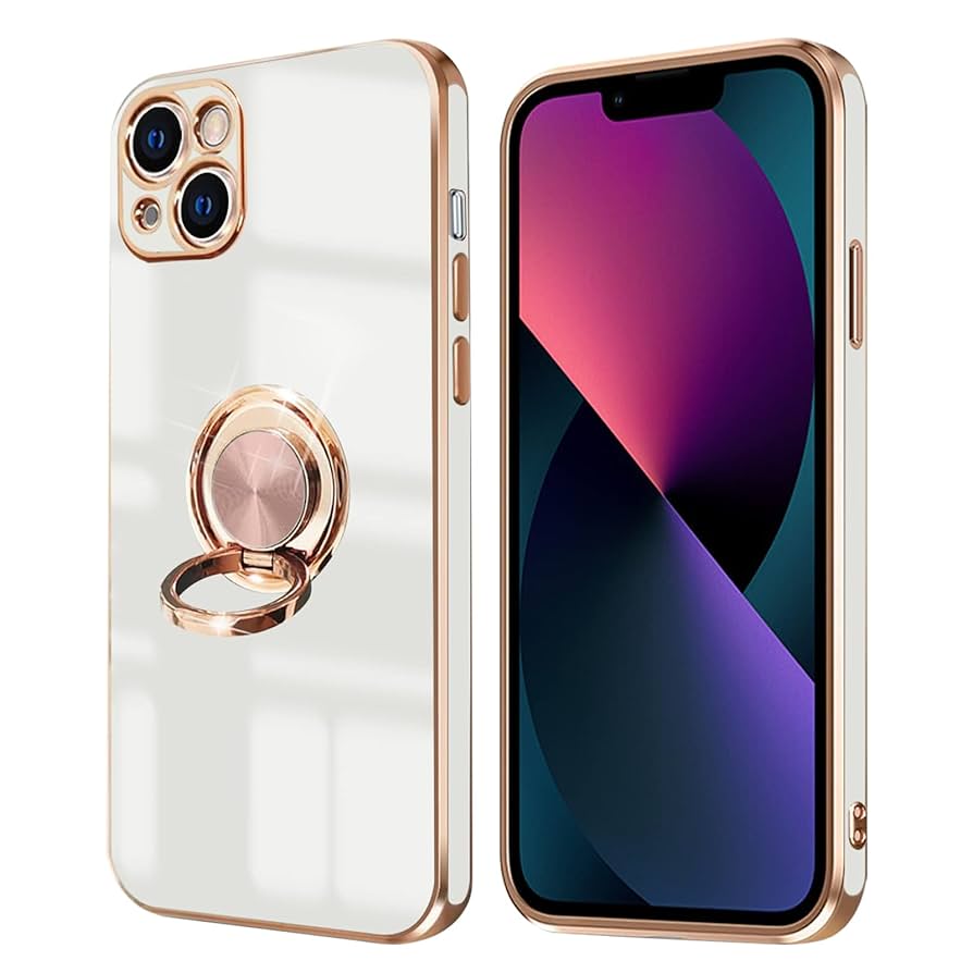 Apple iPhone 13 ケース付き Amazon.co.jp: iPhone 13 ケース リング付き アイフォン13