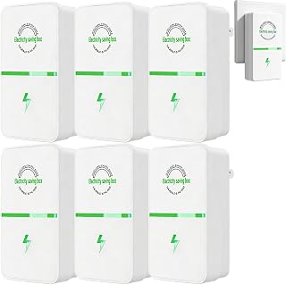 2026 Electricity Saving Box, Energy Saver Plug to Reduce Electricity Bill, Power Factor for Household/Offices (6pcs)