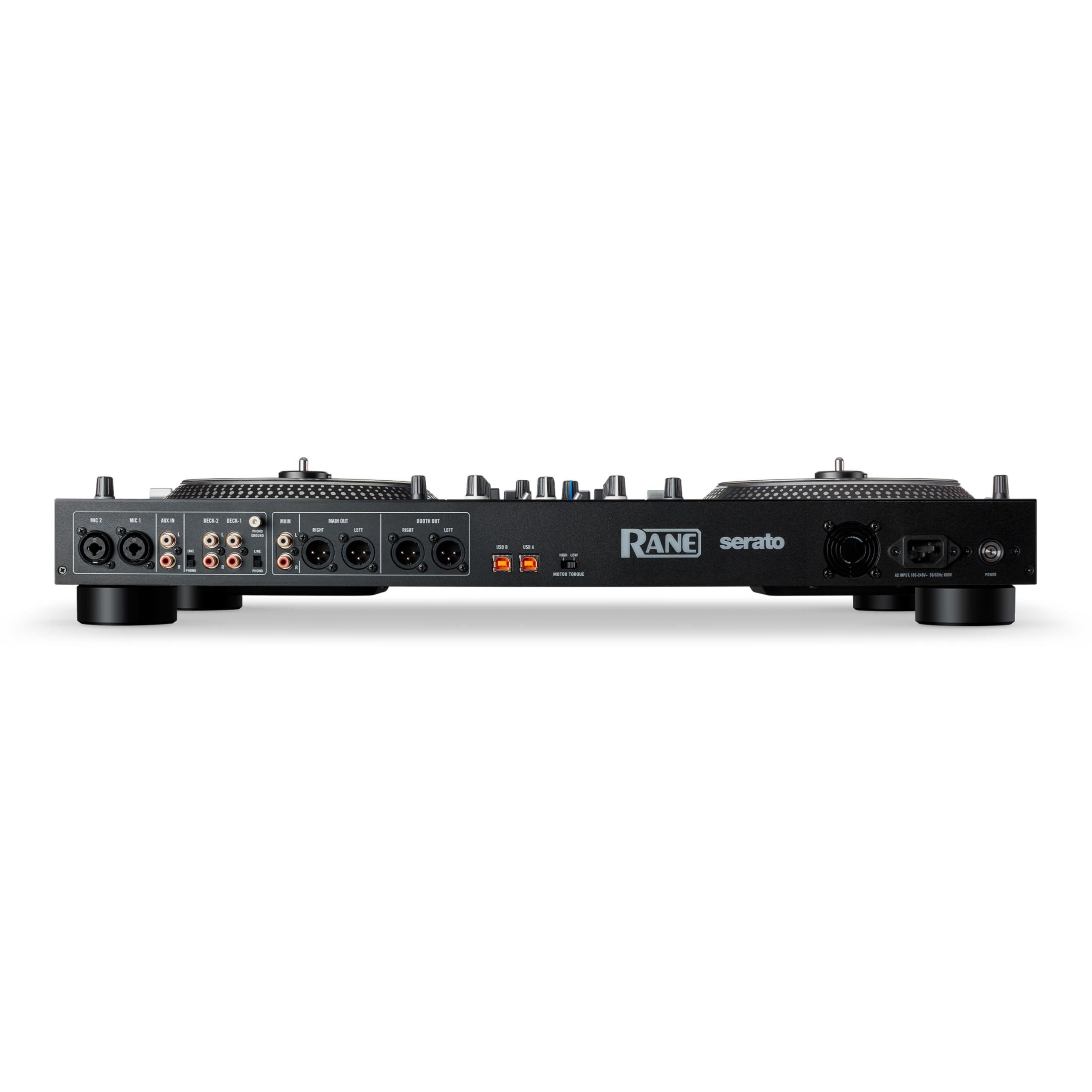 RANE ONE Set DJ et Controleur DJ Complet Pour Serato DJ avec Mixeur DJ Intégré, Plateaux Motorisés et Serato DJ Pro Inclus