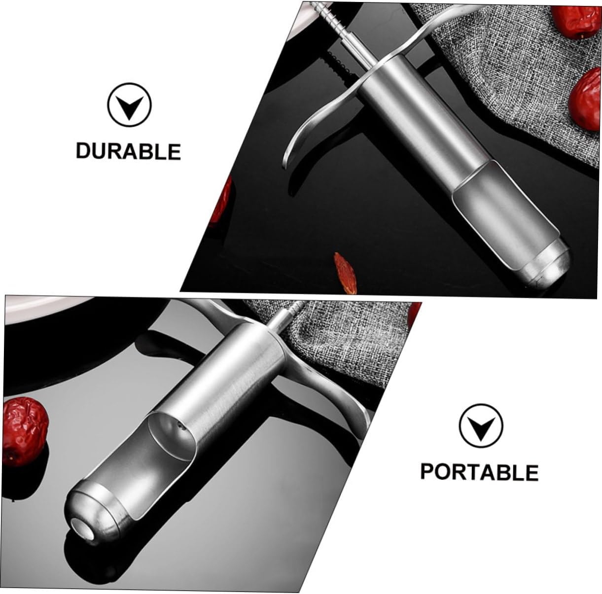 PRETYZOOM 3pcs Manual Jujube Core Remover Tool Ergonomic Kitchen Gadget for Easy Removal of Red Dates and Other Fruits Lightweight and Portable Design for Everyday Use