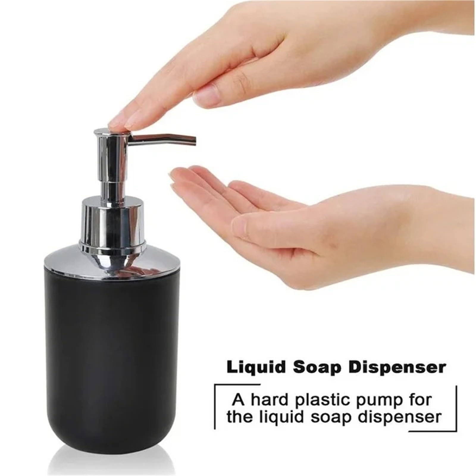 Dispensador de Jabon Juego de baño Lujo, Soporte for cepillos Dientes, Cepillo con Taza succión, Caja jabón, Accesorios decoración del hogar(Gray 6 Piece Set)