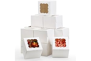 Moretoes Bakery Boxes for Mini Delectable Cakes