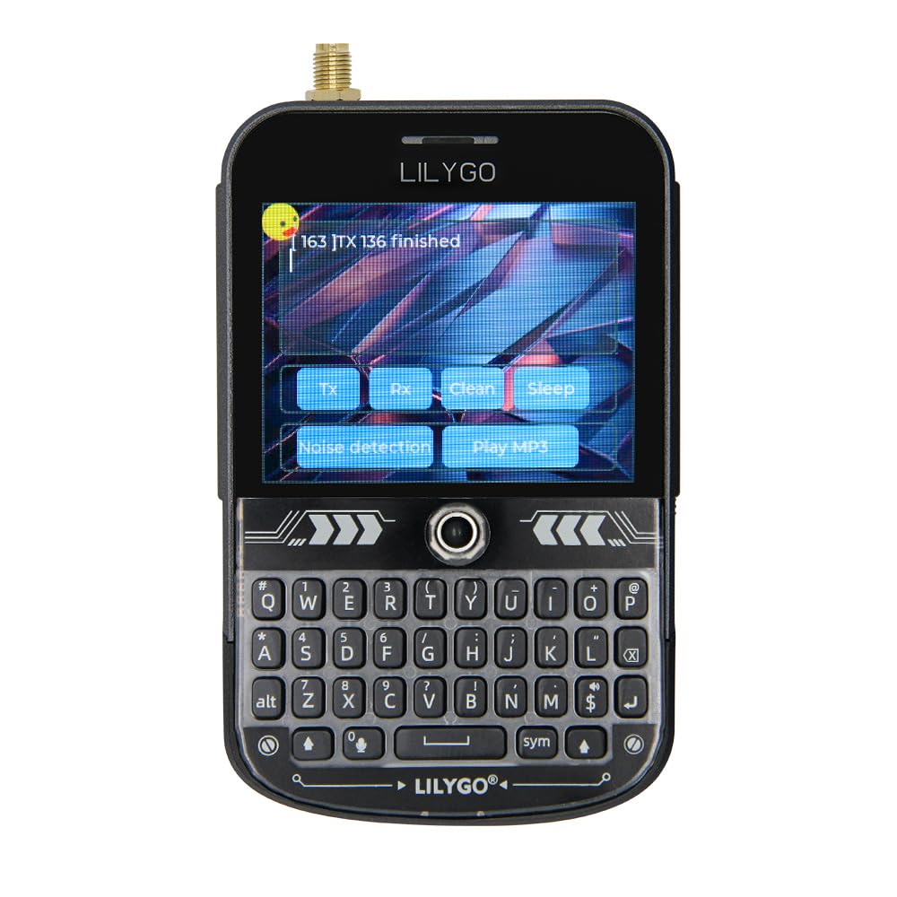 LILYGO T-Deck Plus ESP32-S3 LORA-89 SX1262 GPS pantalla 2,8 pulgadas TTGO placa de desarrollo placa de desarrollo antena externa correa ABS carcasa