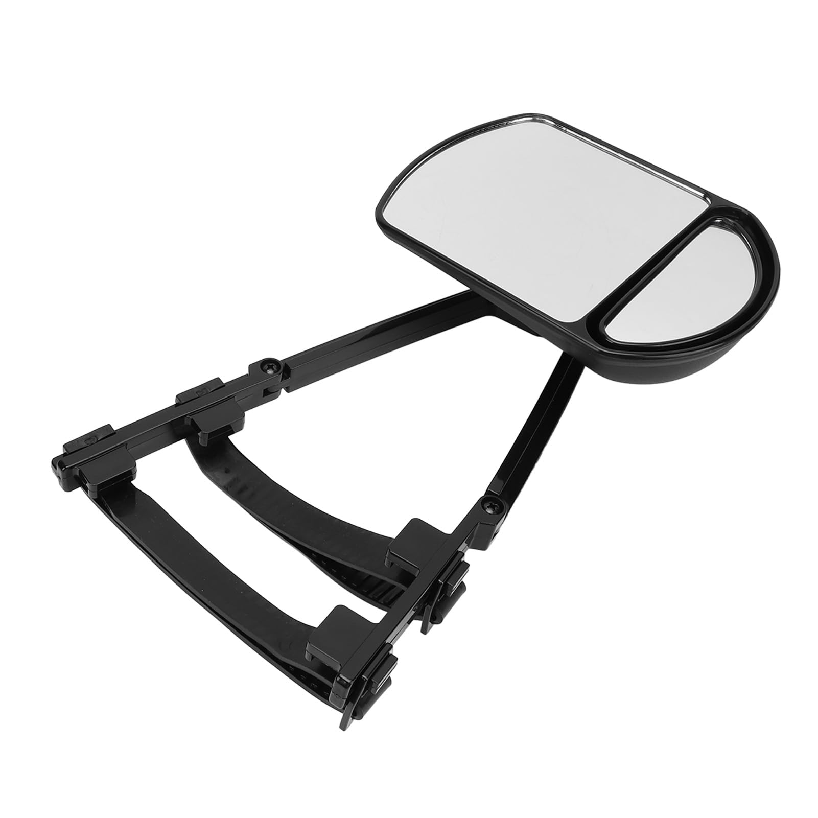 Keenso Lusterko Holownicze, ABS Clip On Przedłużka Lusterek 2 Szt. z 360