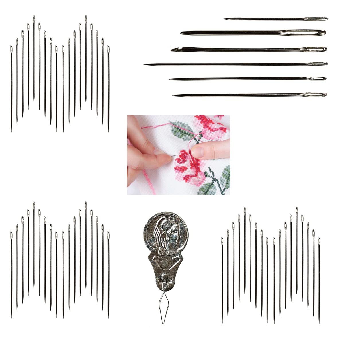 61 Pieces Hand Sewing Needles